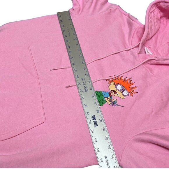 NEW Rugrats Adult 90’s Hoodie Retro Nickelodeon‎ Colorful Tommy Chuckie Cartoon - Picture 4 of 8